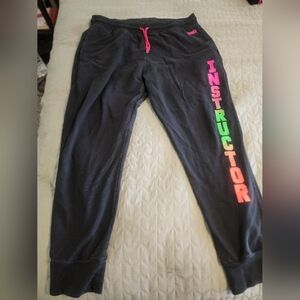 ZUMBA xl black instructor sweatpants